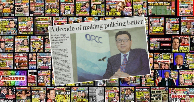 Victoria Times Colonist sucks up to corrupt police complaint commissioner Stan Lowe